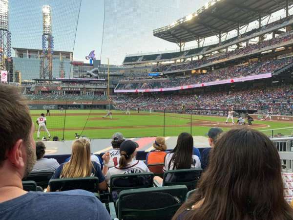 Truist Park, section: 31, row: 10, seat: 4