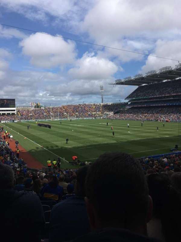 Croke Park, section: 323, row: Hh, seat: 10