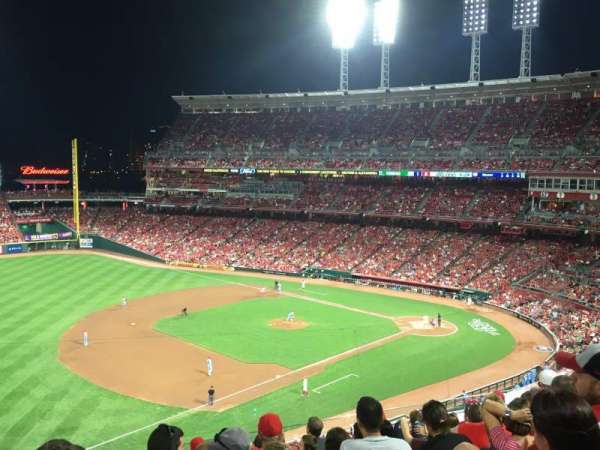 Great American Ball Park, section: 414, row: J, seat: 22