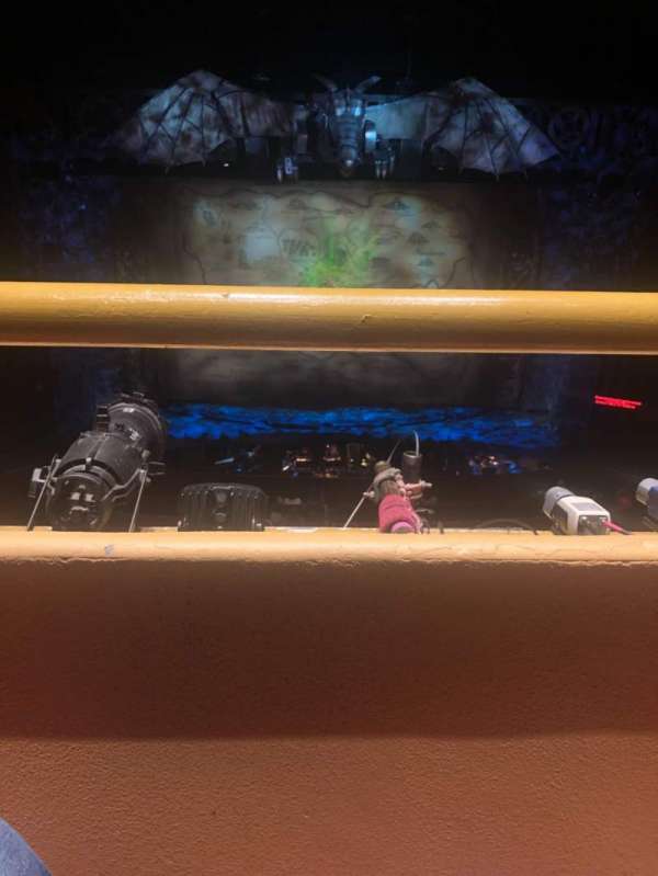 San Jose Center For The Performing Arts, section: Balcony R, row: 1, seat: 3