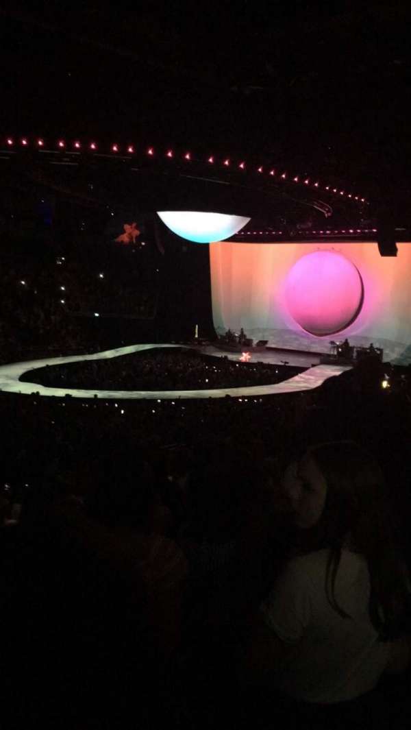 The O2, London, section: 110, row: S, seat: 308