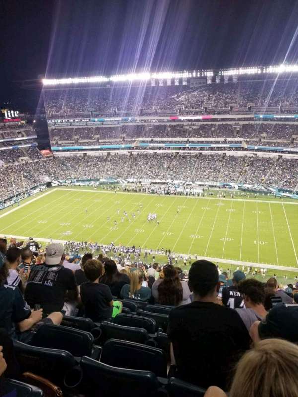 Lincoln Financial Field, section: 227, row: 22, seat: 9
