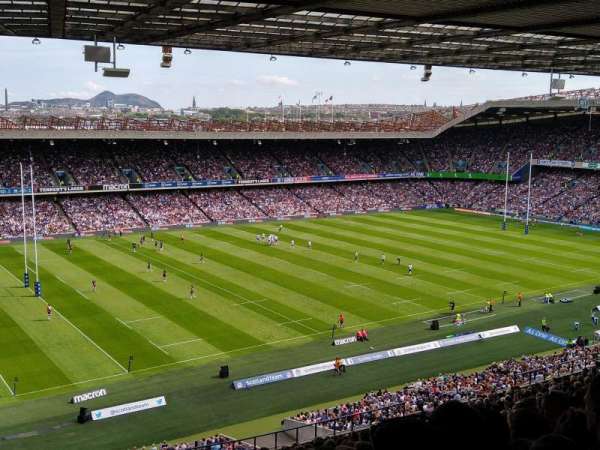 Murrayfield Stadium, section: W38, row: PP, seat: 2