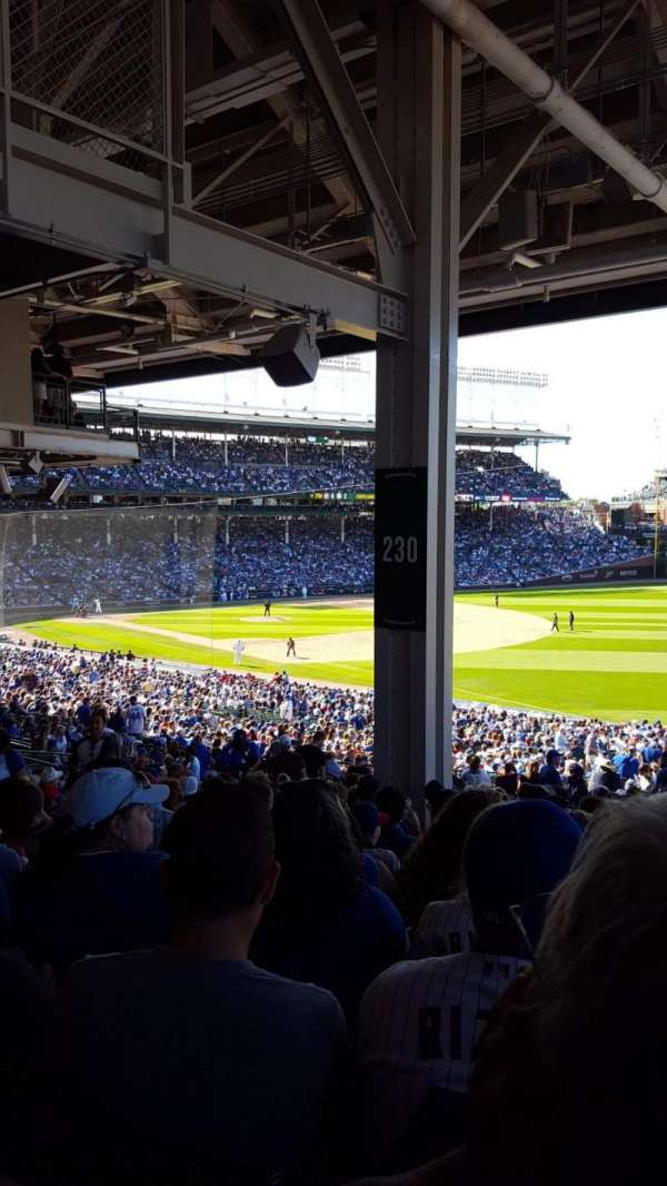 Wrigley Field, section: 230, row: 19, seat: 7