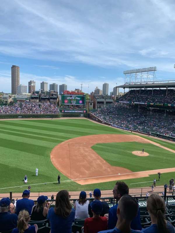 Wrigley Field, section: 308L, row: 7, seat: 13