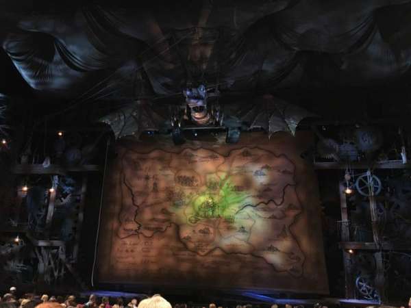 Gershwin Theatre, section: Orchestra C, row: M, seat: 115