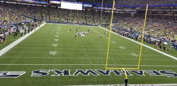 Lumen Field, section: 150, row: K, seat: 7