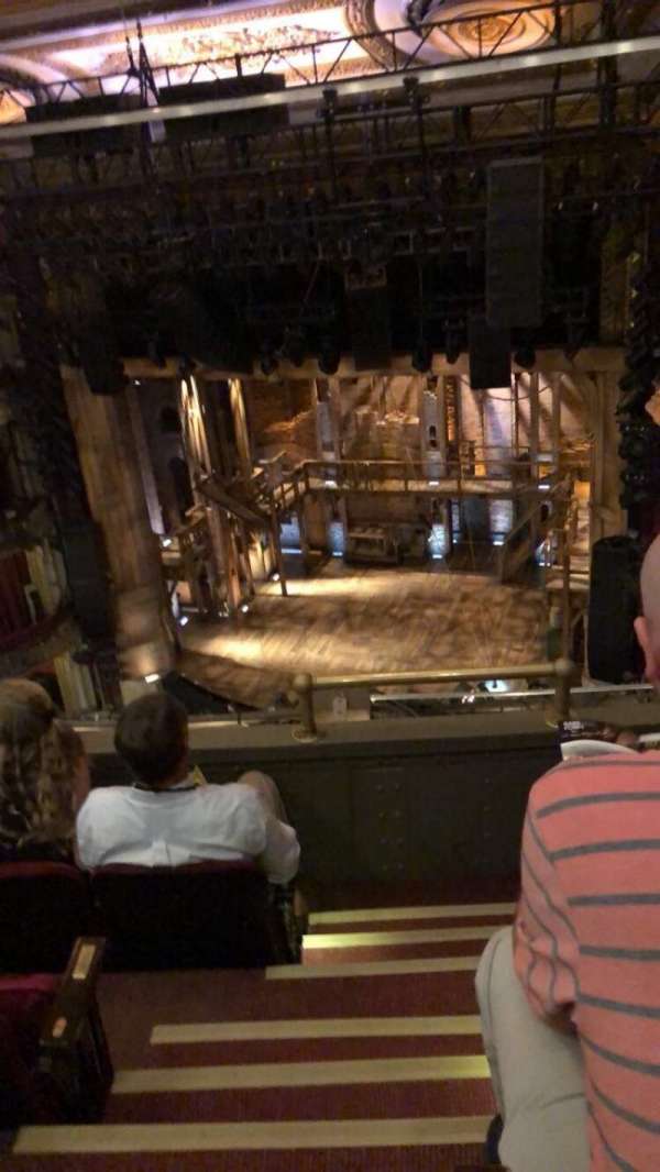 CIBC Theatre, section: Balcony R, row: D, seat: 2