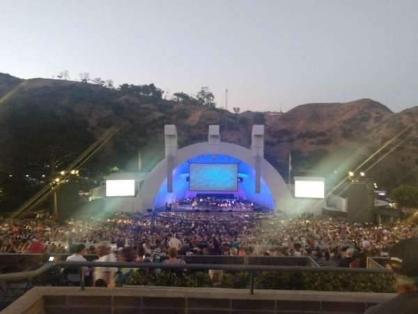Hollywood Bowl, section: M1, row: 4, seat: 27