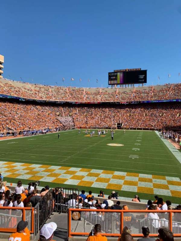 Neyland Stadium, section: Y6, row: 9, seat: 9