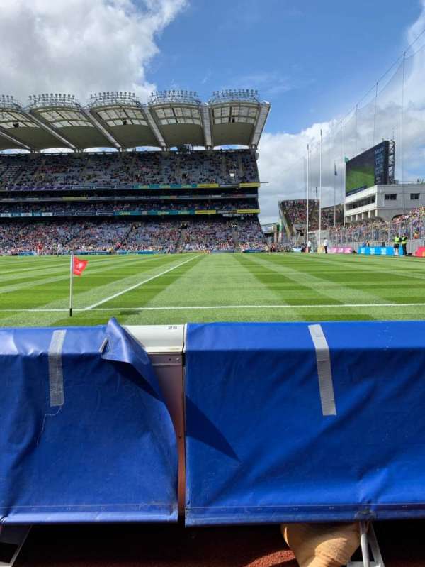 Croke Park, section: 301, row: A, seat: 22