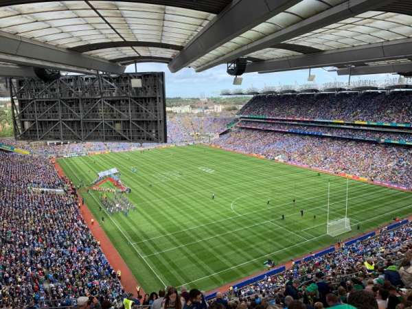 Croke Park, section: 723, row: Y, seat: 13-14