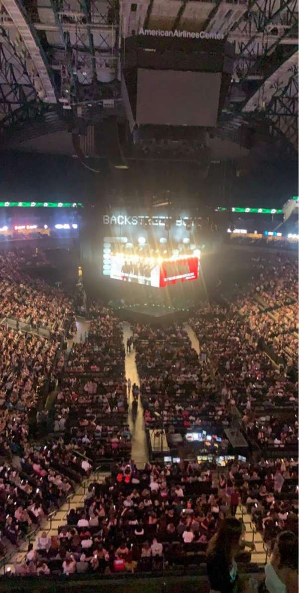American Airlines Center, section: 319, row: A, seat: 2