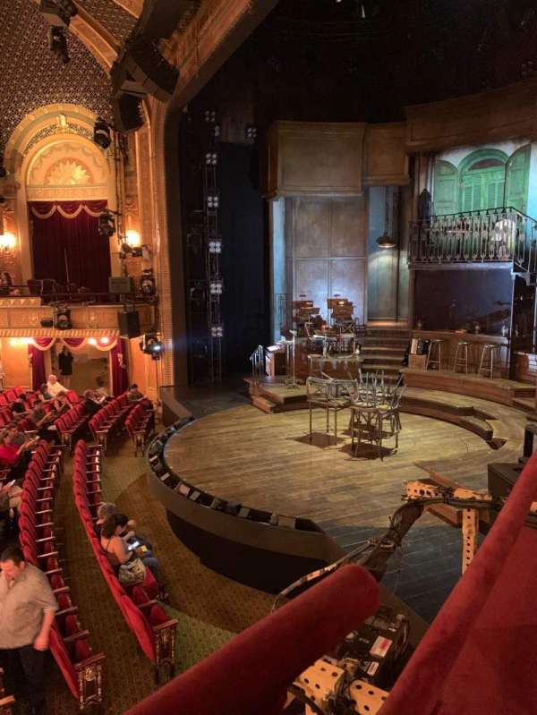 Walter Kerr Theatre, section: Box R, seat: 4