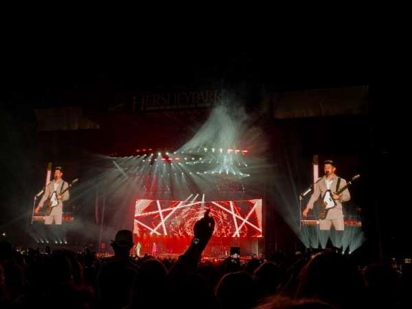 Hershey Park Stadium, section: D, row: 19, seat: 30
