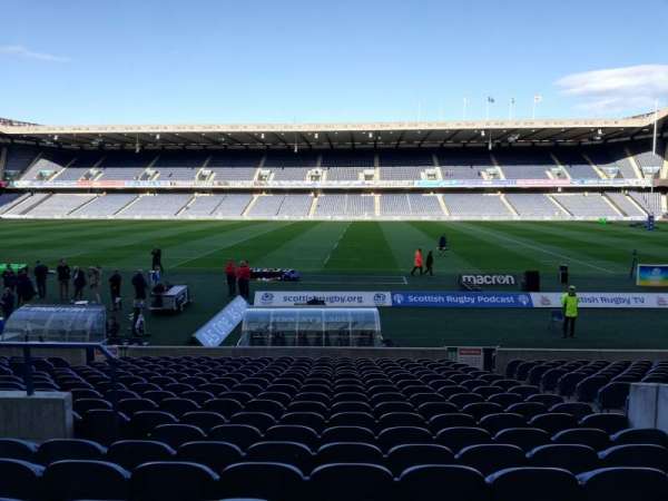 Murrayfield Stadium, section: W17, row: S, seat: 5