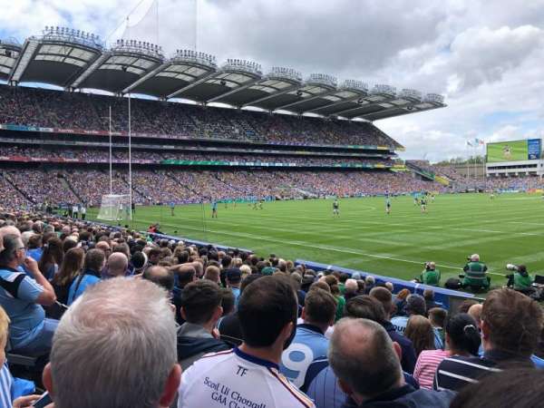 Croke Park, section: 314, row: M, seat: 7