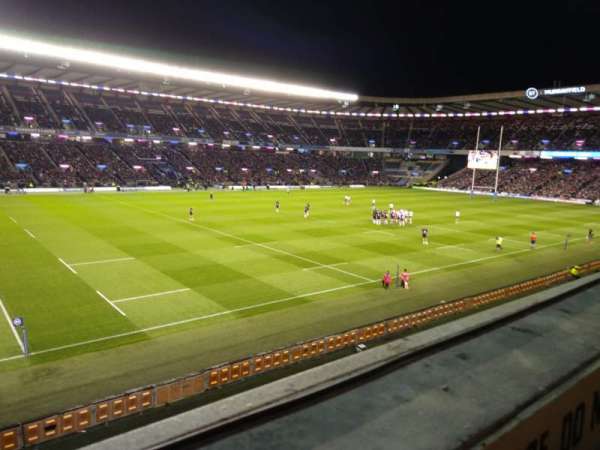 Murrayfield Stadium, section: E20, row: A, seat: 1