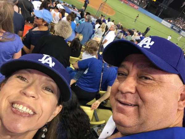 Dodger Stadium, section: 22FD, row: K, seat: 4