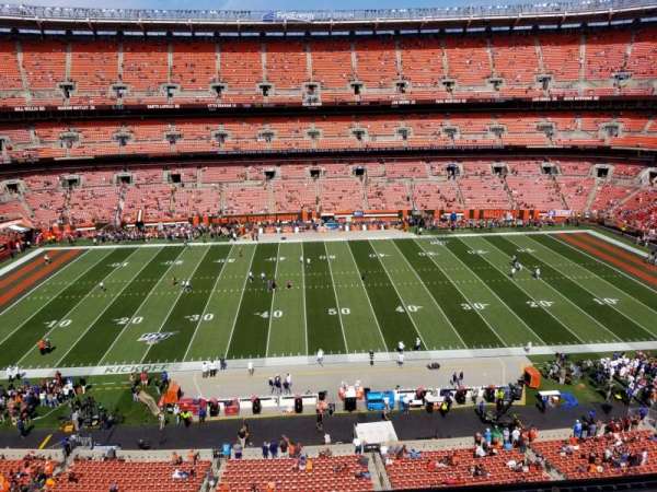 Huntington Bank Field, section: 508, row: 1, seat: 16