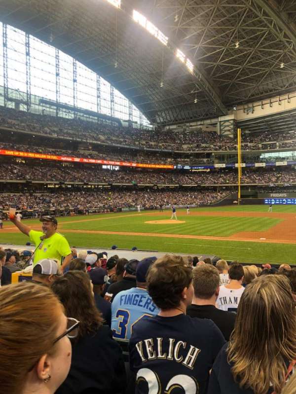 American Family Field, section: 112, row: 14, seat: 6