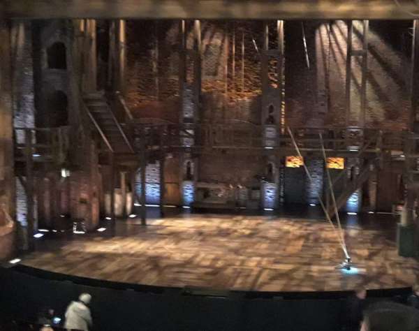 Victoria Palace Theatre, section: Royal Circle, row: C, seat: 14