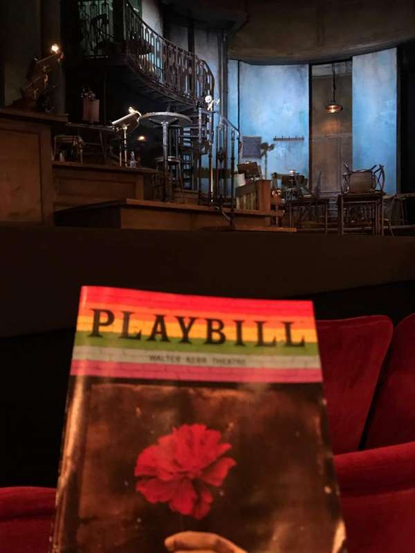 Walter Kerr Theatre, section: Orchestra L, row: D, seat: 11