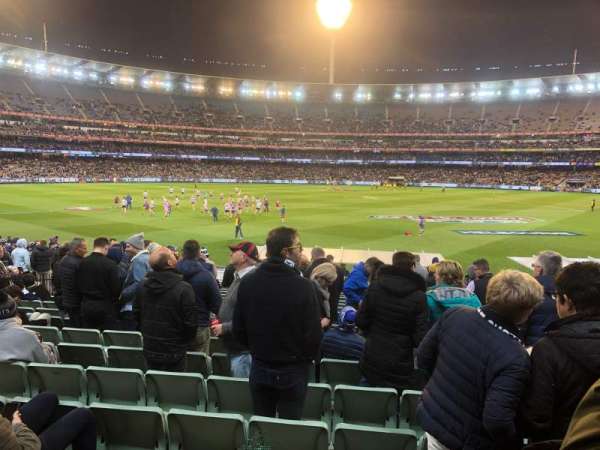 Melbourne Cricket Ground, section: M23, row: Y, seat: 6