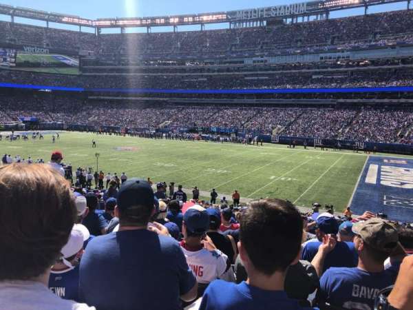 MetLife Stadium, section: 109, row: 26, seat: 16
