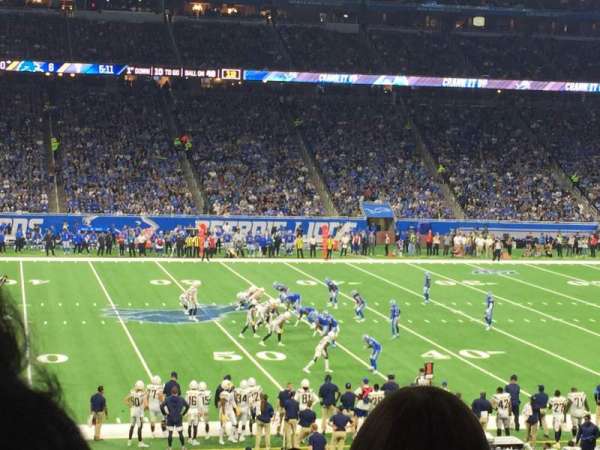 Ford Field, section: 126, row: 32, seat: 14