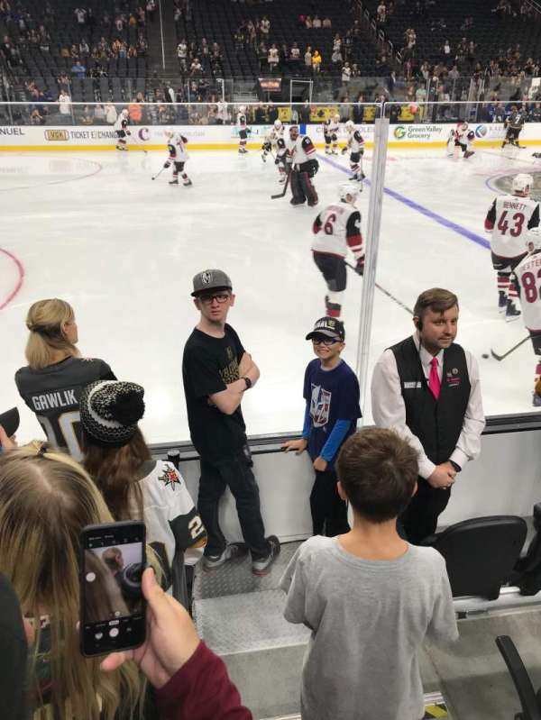 T-Mobile Arena, section: 14, row: B, seat: 6