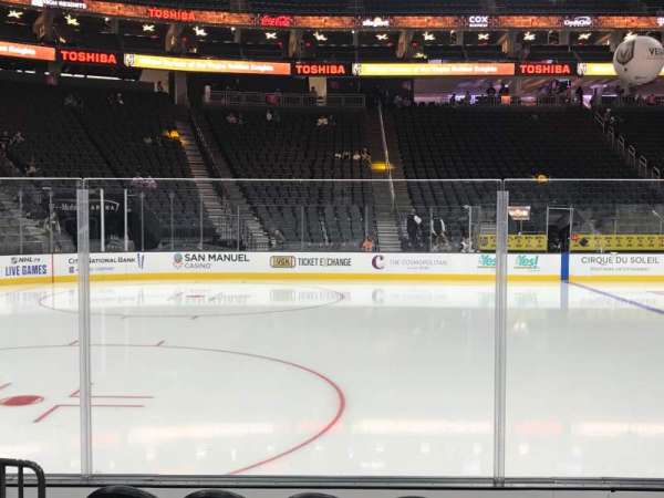 T-Mobile Arena, section: 14, row: B, seat: 9