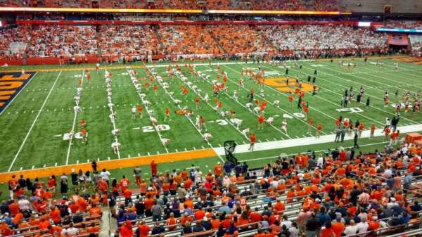 JMA Wireless Dome, section: 321, row: T, seat: 10