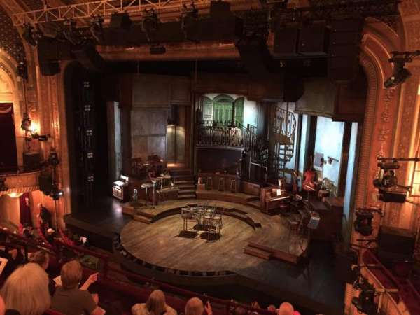 Walter Kerr Theatre, section: Mezzanine L, row: F, seat: 18