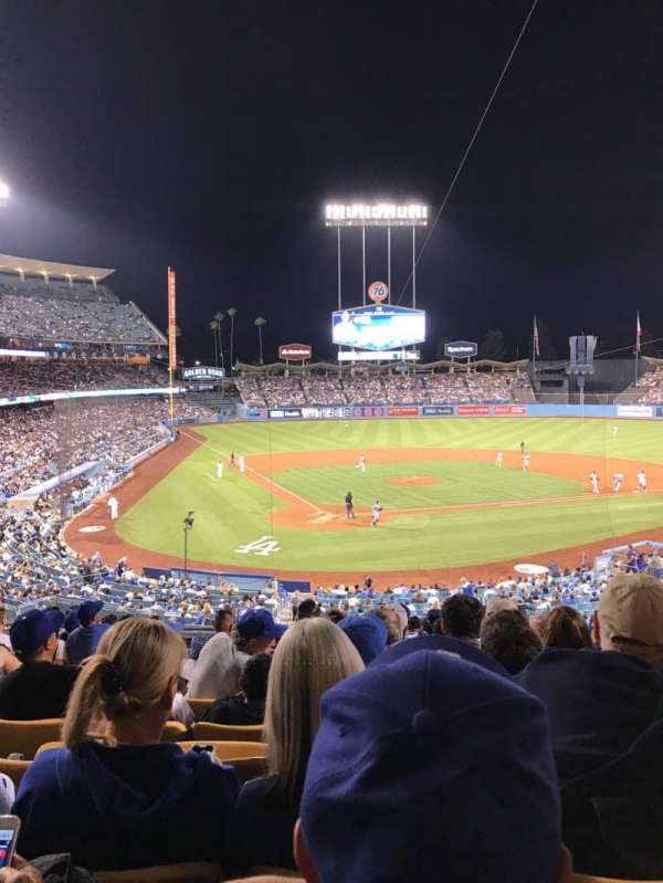 Dodger Stadium, section: 112LG, row: L, seat: 4