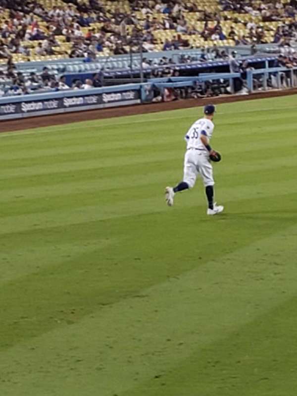 Dodger Stadium, section: 308PR, row: A, seat: 12