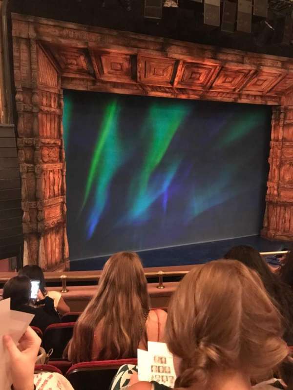 St. James Theatre, section: Mezzanine L, row: D, seat: 11
