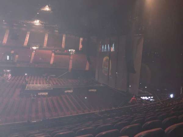 Kia Forum, section: 111, row: 14, seat: 1