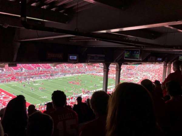Ohio Stadium, section: 28B, row: 18, seat: 21