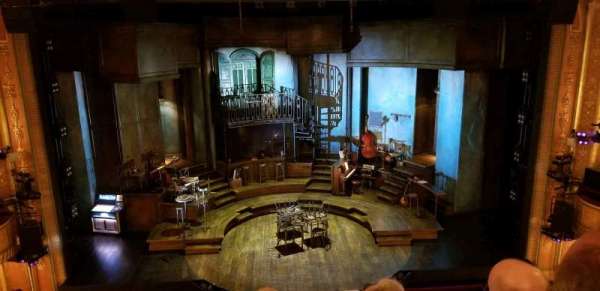 Walter Kerr Theatre, section: Mezzanine C, row: F, seat: 108