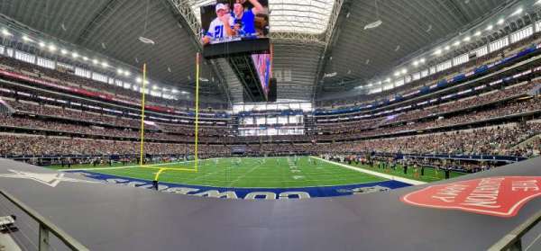 AT&T Stadium, section: 122, row: 8, seat: 12