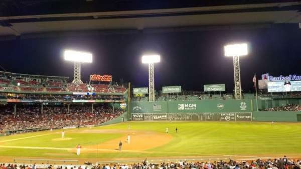 Fenway Park, section: Grandstand 13, row: 8, seat: 8