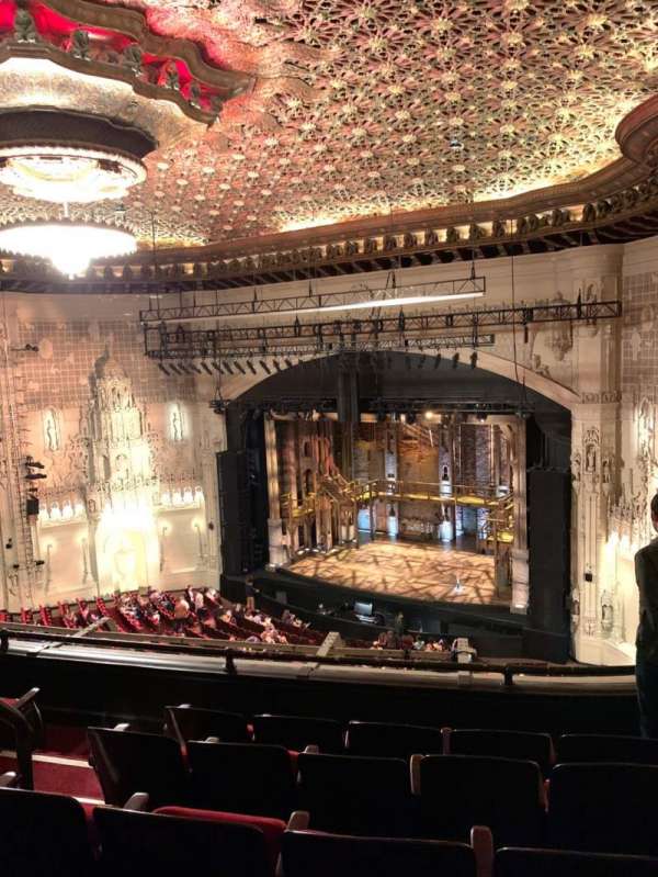 Orpheum Theatre, San Francisco, section: Balcony R, row: E, seat: 6