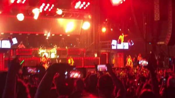RBC Amphitheatre, section: 203, row: O, seat: 8