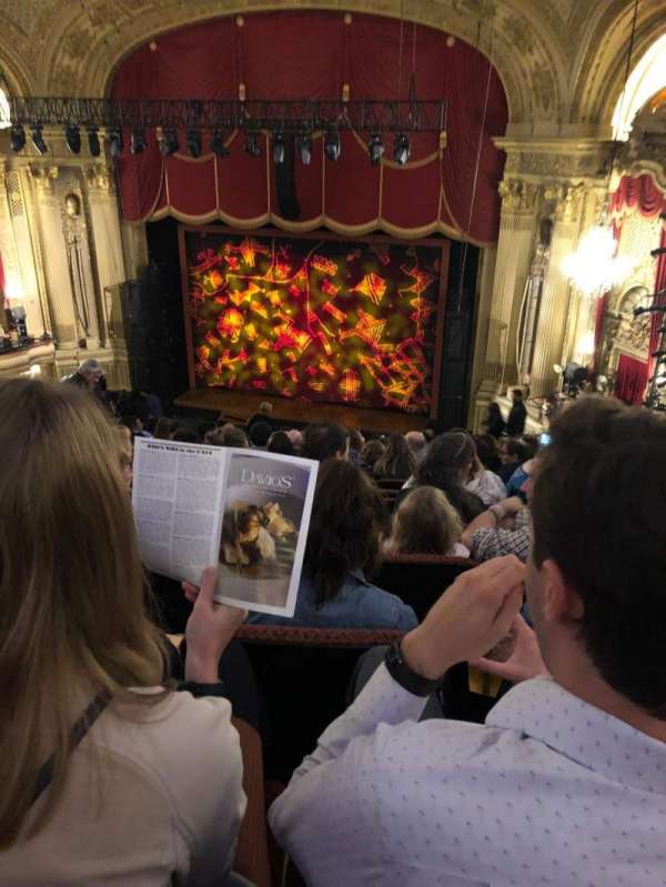 Citizens Bank Opera House, section: Mezzanine R, row: O, seat: 12