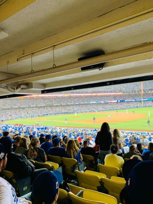 Dodger Stadium, section: 36FD, row: X, seat: 6