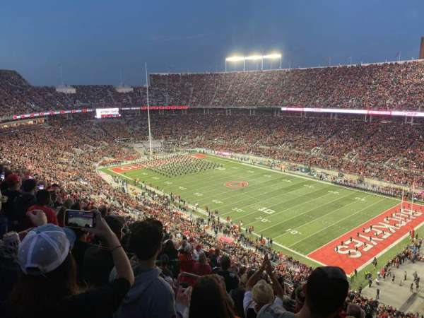 Ohio Stadium, section: 29C, row: 18, seat: 25