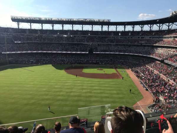 Truist Park, section: 347, row: 6, seat: 3