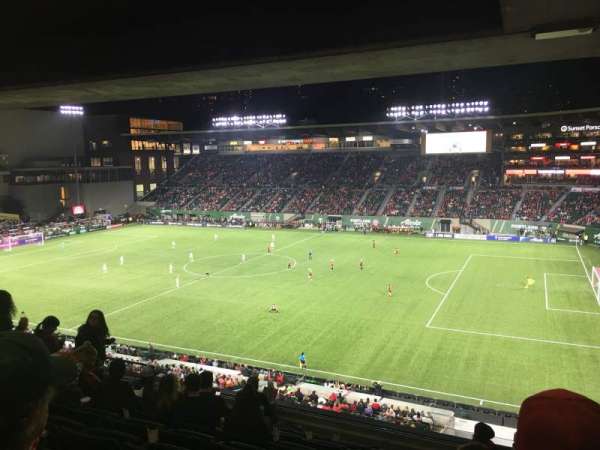 Providence Park, section: TR, row: H, seat: 10