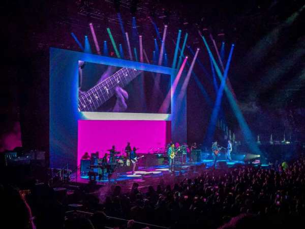 The O2, London, section: 101, row: L, seat: 45